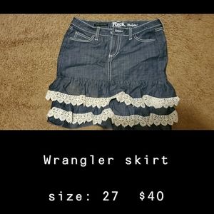 Wrangler skirt